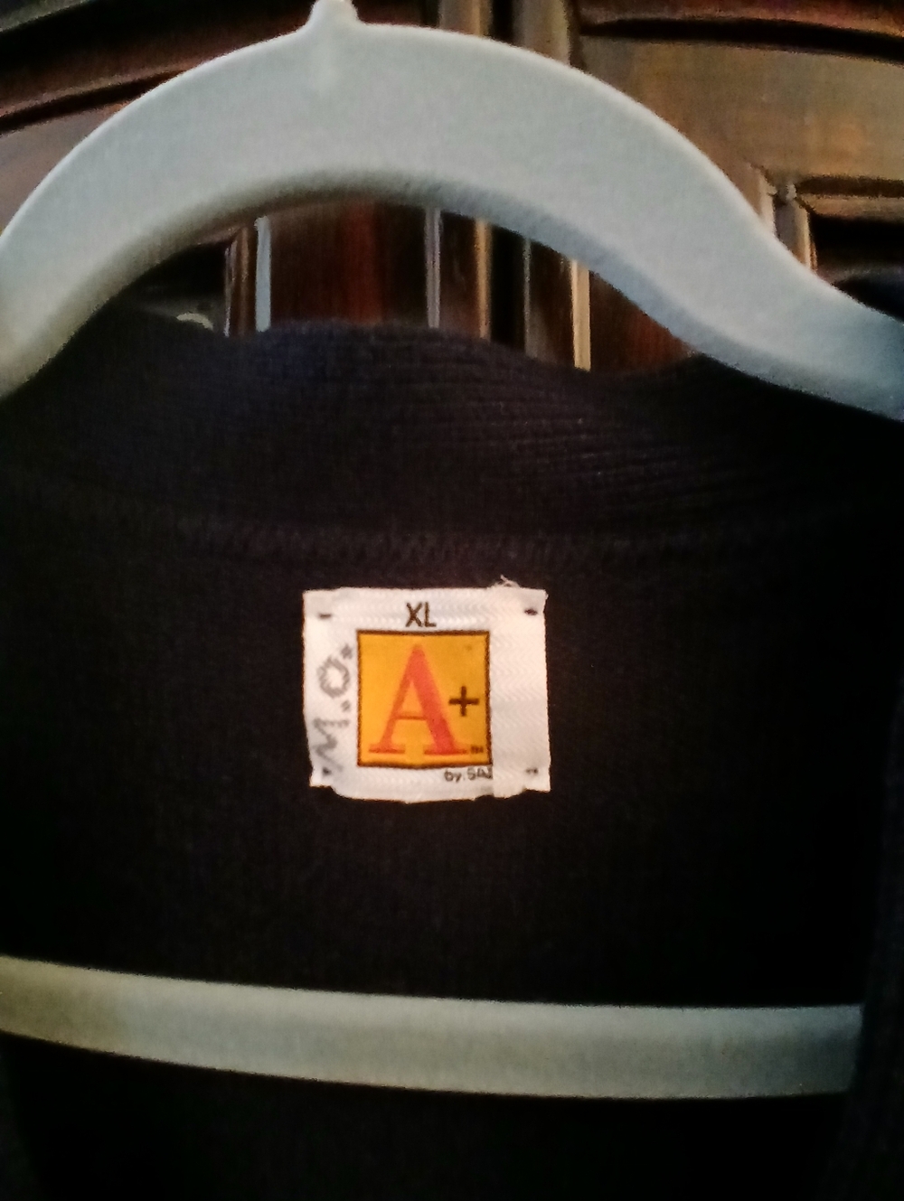 Navy Blue Men's Cardigans - Picture 3 of 5